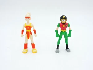 Robin vs Lightning 3,5"" Actionfiguren TEEN TITANS GO! 2004 Bandai DC Batman in - Bild 1 von 3