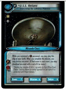 STAR TREK CCG 2E WHAT YOU LEAVE BEHIND RARE KARTE USA RELIANT 14R115 ex - Bild 1 von 1