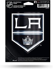 Los Angeles Kings 5" Chrome Shimmer DECAL Die Cut Auto Sticker Emblem Hockey