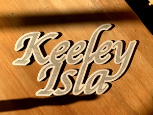 Personalised Wooden Wall Signs for Bedrooms and Doors - Picture 1 of 2