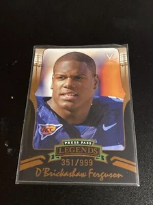 2006 Press Pass Legends Bronze #B52 D'Brickashaw Ferguson /999 - Picture 1 of 2