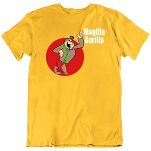 Magilla Gorilla Monkey Animal Cartoon Retro Funny vintage 90's T Shirt Tee New - Picture 1 of 13