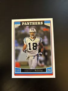2006 TOPPS #25 DREW CARTER (CAROLINA PANTHERS) FOOTBALL CARD - Picture 1 of 2