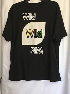 Mattel Mens Black Wild Wild Wild Card Tee Shirt Size 2XL NWT - Picture 1 of 9