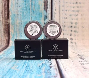 SET BESTEHEND AUS 2 Savvy Minerals by Young Living Lidschatten Overboard Make-up NEU - Bild 1 von 8