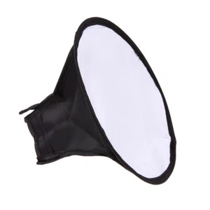 20cm Round Flash Softbox for Diffuser Speedlight Photography Canon - Picture 1 of 10