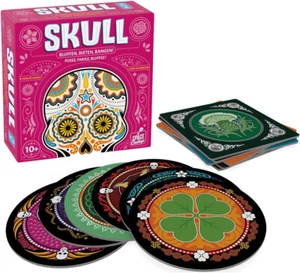 Skull, Bluffspiel für 3-6 Spieler, Partyspiel für Erwachsene und Kinder - Bild 1 von 3