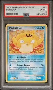 Psyduck 87/127 - Platinum - PSA 6 - Picture 1 of 2