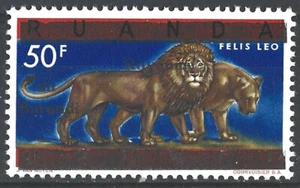 Burundi  1962.  Wild Cats. Lions.  Sc# 24 MNH OG - Picture 1 of 1