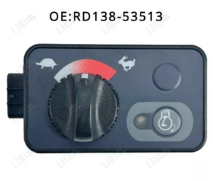 Throttle Controller Panel Assy RD13853513 For Kubota Excavator KX183 KX161 KX18; - Picture 1 of 4