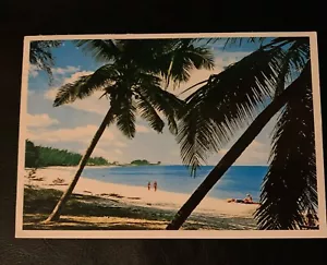Bahamas Coastline Fun In The Sun Continental Vintage Postcard - Stamp - Picture 1 of 3