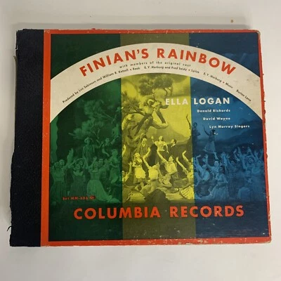FINIAN’S RAINBOW 1947 Broadway Musical ELLA LOGAN 6 LP Vinyl Set Columbia MM-686 Foto 1 de 4