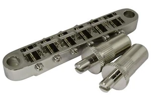 Puente de guitarra GOTOH GE-103B-T-N-BS - postes métricos grandes, sillines de latón - níquel - Imagen 1 de 5