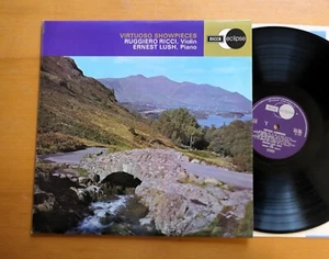 ECS 595 Ruggiero Ricci Virtuoso Showpieces Ernest Lush Decca Eclipse NEAR MINT - Picture 1 of 6