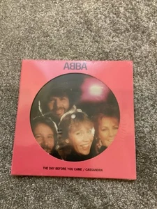 ABBA The Day Before You Came 7” Picture Disc In Die Cut Sleeve MINT & SEALED - Picture 1 of 4