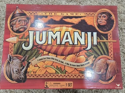 Jumanji The Board Game Cardinal Games 2018 Edition Complete In Box - Image 1 of 4