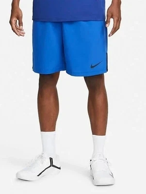 New with tag Men Nike 9" Inch  Woven Training NO Briefs Shorts DM6617-480 - Image 1 of 4