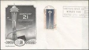 Scott 1196 Cover - 4 cent - 1962 - Seattle World's Fair - Aristocrats - Picture 1 of 2
