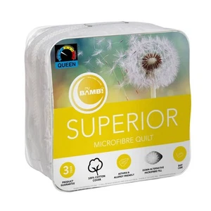 NEW Bambi Superior Microfibre Quilt 300GSM King - Picture 1 of 3