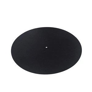 Almohadilla de lana para tocadiscos alfombrilla antivibración plato antiestático - Imagen 1 de 11