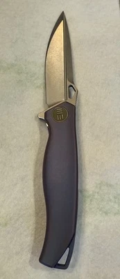 Faca WE 606 Protótipo – 2015 NÃO MARCADA Estéril Variante RARA - Titânio Estado perfeito, na caixa - Imagem 1 de 4