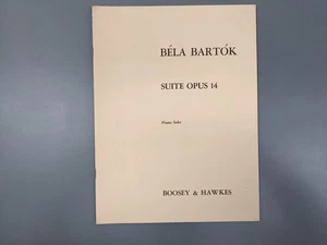 Béla Bartók - Suite Opus 14 - Piano Solo Sheet Music - Picture 1 of 5
