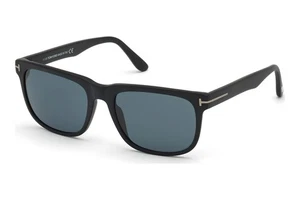 Gafas de sol Tom Ford FT0775 02N negras y azules 56 mm / nuevas / auténticas - Imagen 1 de 3