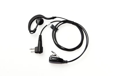 Ghook Motorola G-shaped ear hook w. double line PTT Onset Headsets Surveillance - Image 1 of 4
