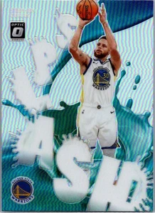 Panini Donruss Optic Splash 2020-21! Stephen Curry #3 Silver Holo Prizm - Imagen 1 de 2