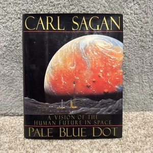 Pale Blue Dot-Carl Sagan-TRUE First Edition/1st Printing-Org 1st State DJ-RARE! - Picture 1 of 11