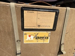 Brooks Institute of Photography SANTA BARBARA Vtg Shipping Art Box 21x17x2" - Picture 1 of 10