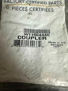 WHIRLPOOL REFRIGERATOR COUPLER W11504445/GENUINE PART/BRAND NEW - Picture 1 of 3
