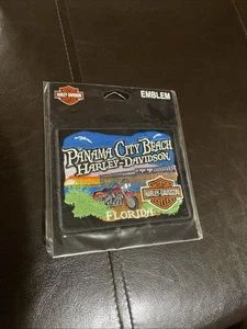 Parche emblema Harley Davidson Panama City Beach Harley-Davidson Florida - Imagen 1 de 1