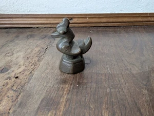 Antico Peso da Oppio in Bronzo Birmano del XVIII secolo 5,5 cm - Imagen 1 de 13