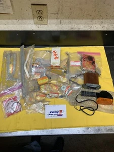 NOS OEM SUZUKI MOTORCYCLE PARTS LOT #1 (some Used Parts) GS,GT,DR,LT,SP AHRMA - Picture 1 of 10