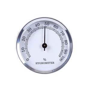 57 mm Durchmesser Hygrometer mechanisch ohne Batterie tragbar genau mit Magnet - Bild 1 von 7