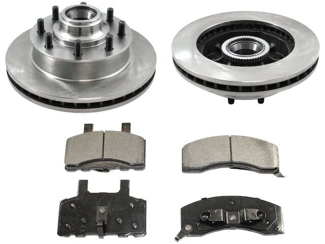 Kit de pastillas de freno delanteras y rotor para Chevy C2500 1995-2000 1999 1996 1997 YF232NN Foto 1 de 1