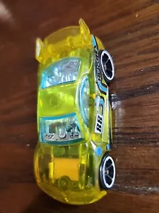 Hot Wheels Clear Yellow Power Rage from the 2016 Track Stars 5 Pack Series Loose - Picture 1 of 5