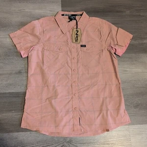 NRS Women's Guide Short Sleeve Shirt Small NEW Mauve Pink Peach Coral  - Picture 1 of 6