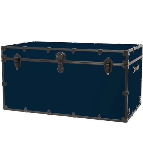 Rhino Storage Trunk With Black Trim 40x22x20 for Camp, College & Dorm. USA Made - Image 1 of 4