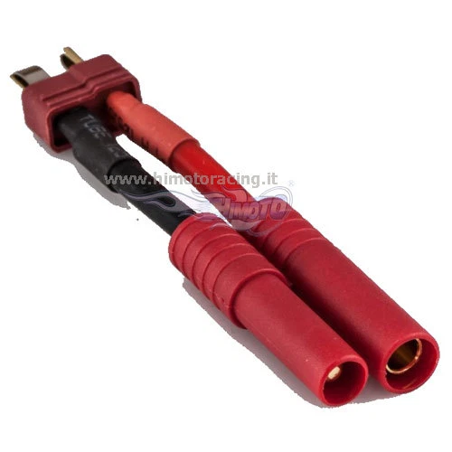 T921 Adapter-Stecker Banane 4mm A T-Stecker Männlich 14 Awg HIMOTO - Bild 1 von 1