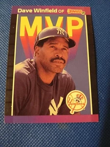 1989 DAVE DAVID WINFIELD DONRUSS MVP BASEBALL CARD #BC-11 YANKEES TWINS PADRES - Picture 1 of 2