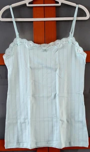 Damenbekleidung Unterhemd Calida Serie Etude Toujours Spaghetti-Top grün Größe S - Bild 1 von 2