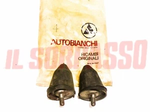 ORIGINAL WHITE WHITE CAR REAR SUSPENSION TAMPONS - Picture 1 of 2