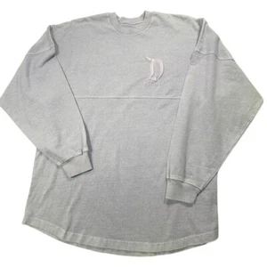 NWT Disneyland Resort Spirit Jersey Lavender Gray Small Glitter Logo - Picture 1 of 11
