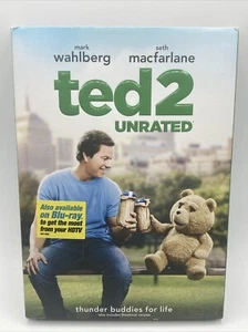Ted 2 UNRATED DVD Mark Wahlberg Seth MacFarlane -Very Good - Picture 1 of 5