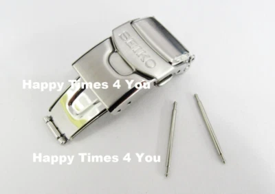 18mm Seiko Original Flip Over Safety Watch Clasp - Image 1 of 4