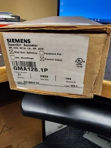 SIEMENS GMA126.1P Actuator SR 24 V 62 In LB. GMA126 1P (Used) - Picture 1 of 4