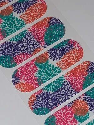 Jamberry PUNCHY PUFF, 1/2 hoja  Foto 1 de 3