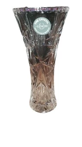 LENOX CRYSTAL 6 INCH VASE, LENOX COLLECTION ( FINE CRYSTAL ) CLEAR GLASS - Picture 1 of 2